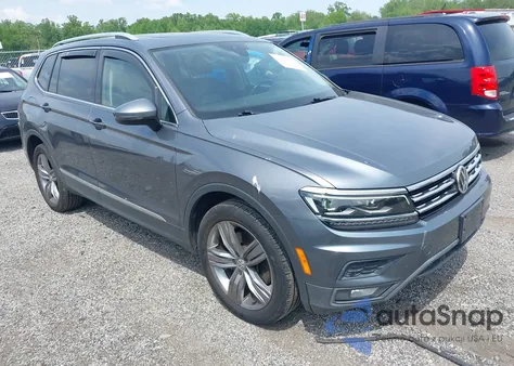 2019 Volkswagen Tiguan 2.0T Sel Premium/2.0T Sel Premium R-Line из США, поврежденный, VIN 3VV4B7AXXKM021780